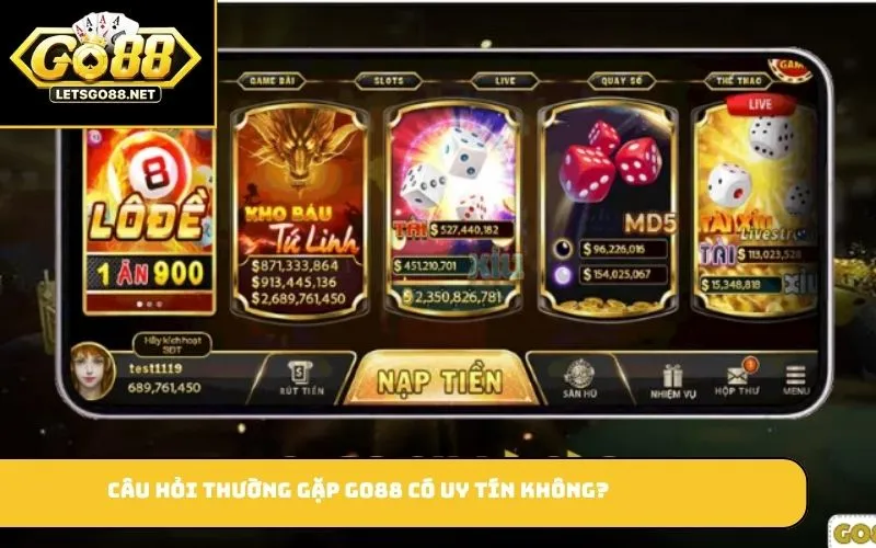 Câu Hỏi Thường Gặp Go88 – Những Vấn Đề Cần Được Làm Sáng Tỏ Câu hỏi thường gặp Go88 Có uy tín không?