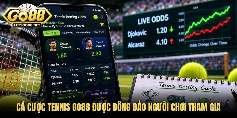 Cá Cược Tennis GO88 Và Những Kèo Đấu Được Quan Tâm Nhất Cá cược tennis GO88 được đông đảo người chơi tham gia