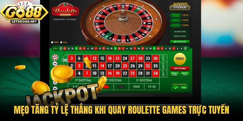 Luật Chơi Roulette Games Hấp Dẫn Tại Cổng Game Go88 Mẹo tăng tỷ lệ thắng khi quay Roulette Games trực tuyến
